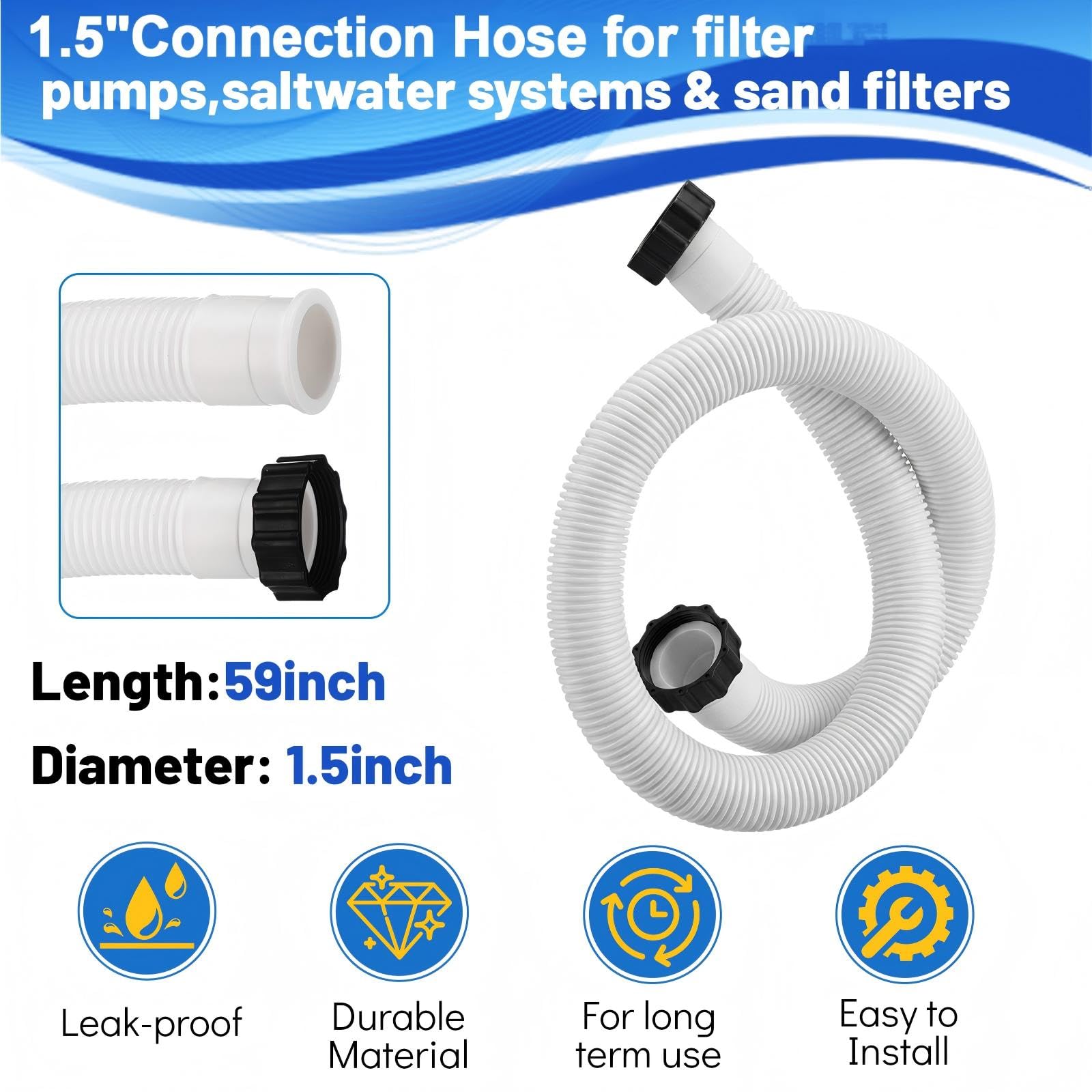 Klyyo Clyro kit connected to an Intex pump demonstrating easy compatibility