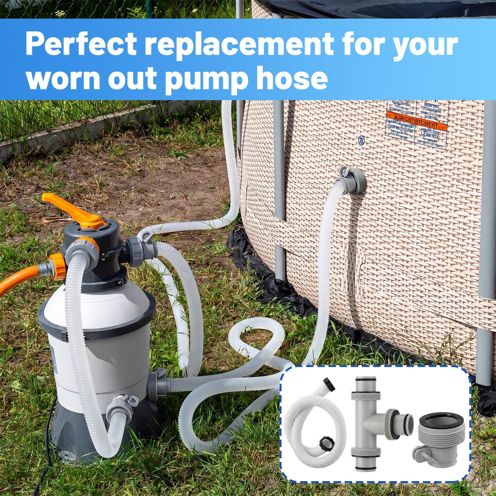 Klyyo Clyro hoses next to ruler showing scale for correct length planning