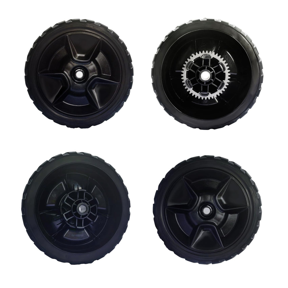 KMHGD front drive wheel close-up showing fit and improved traction