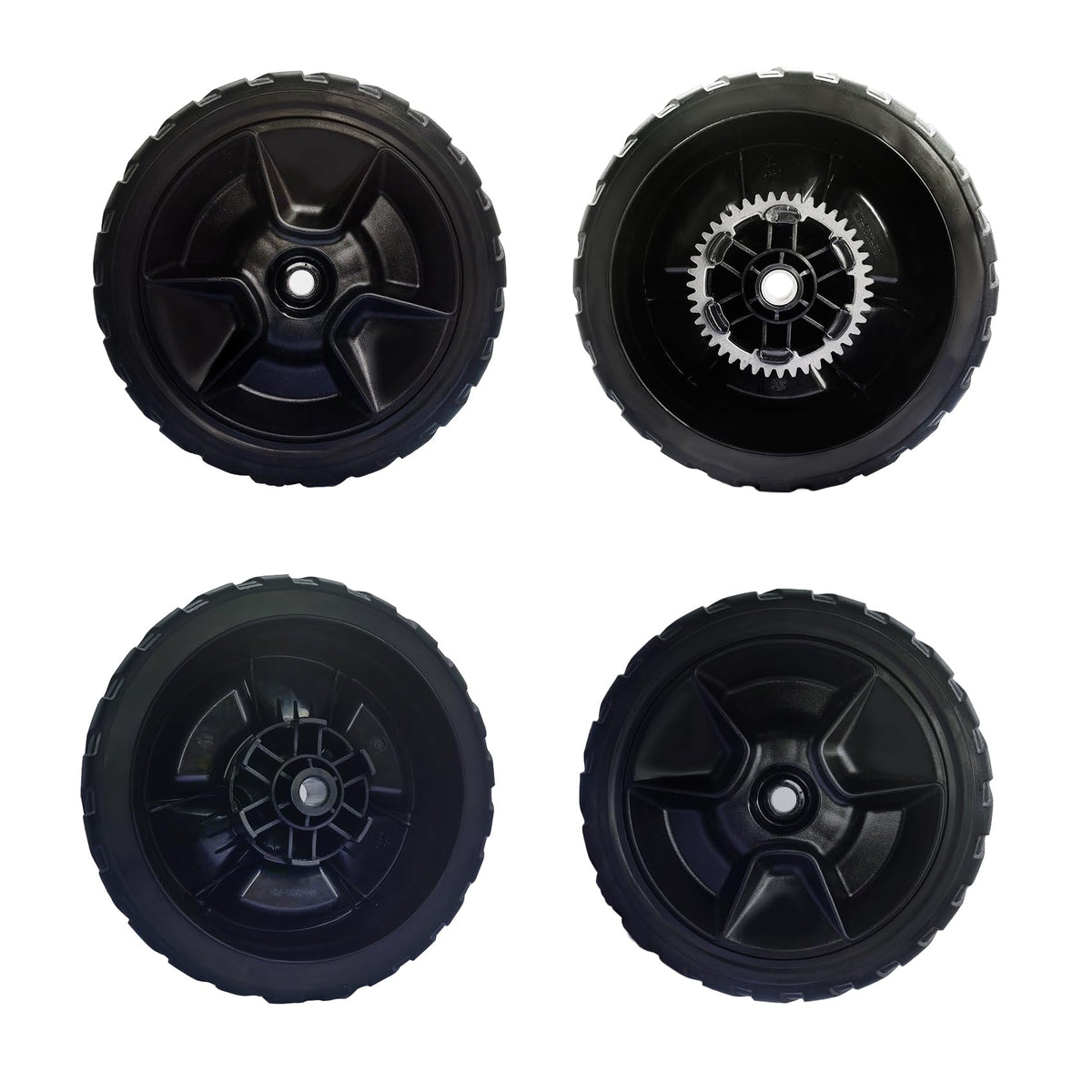 KMHGD front drive wheel close-up showing fit and improved traction