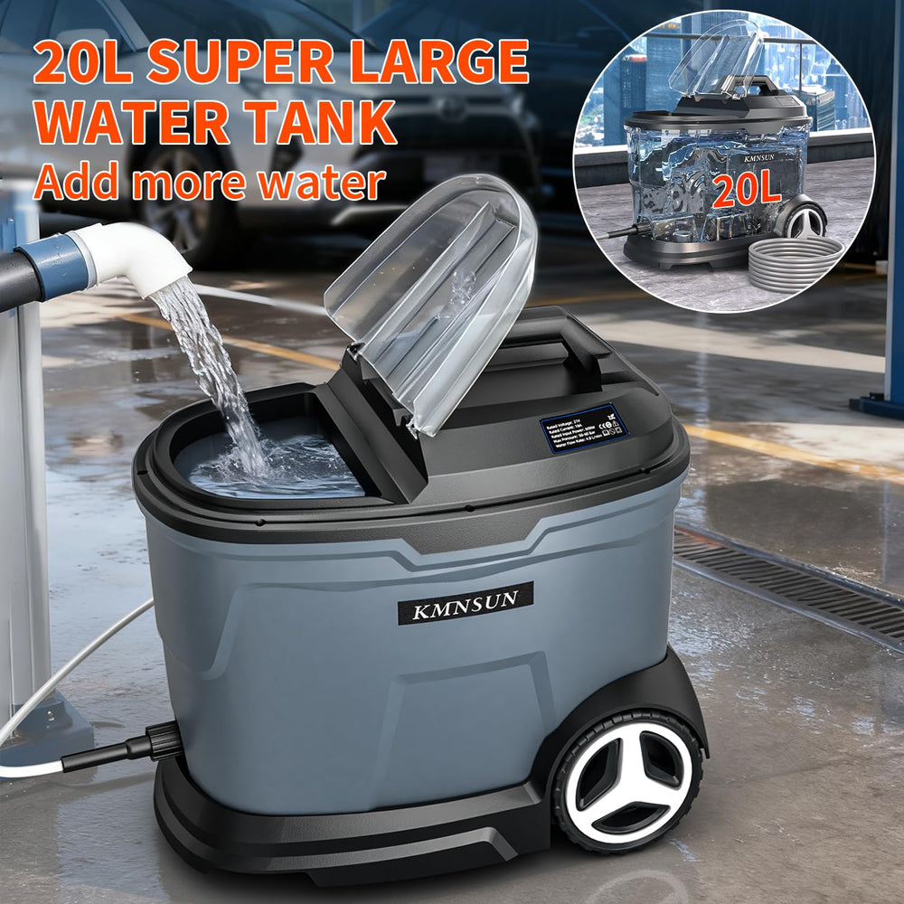 KMNSUN foam bottle attachment for sudsing vehicles and efficient cleaning