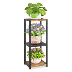 KMOTASUO front full view showing three-tier display and stable frame for organized plants