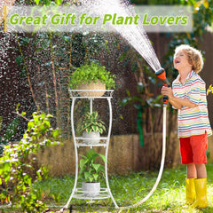 KMOTASUO plant stand beside window demonstrating ideal sunlight placement