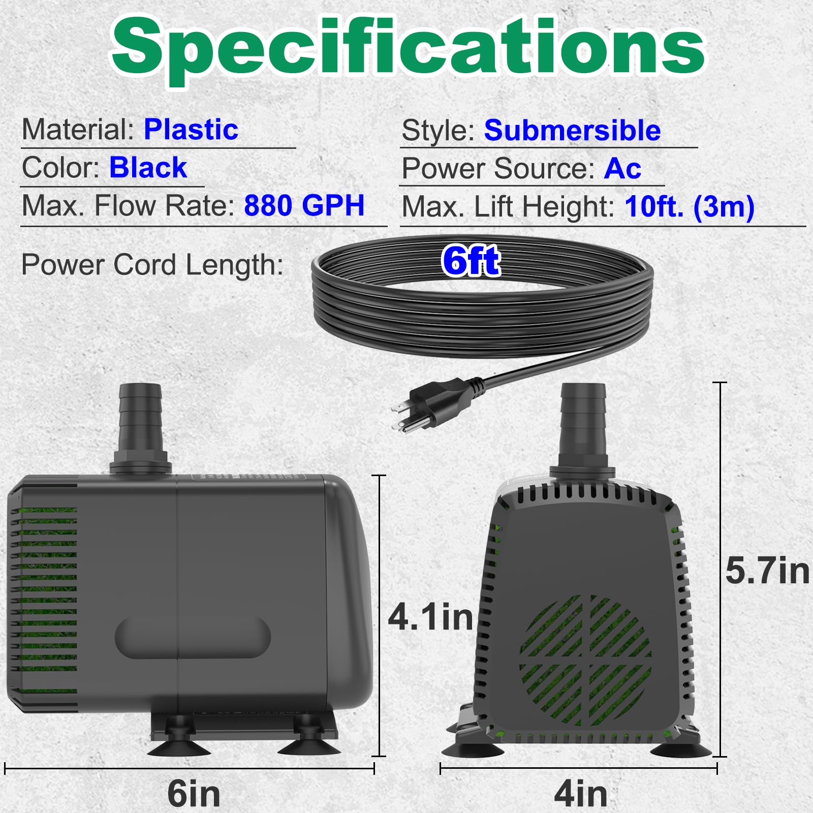 Knifel pump next to ruler to show compact size and easy placement
