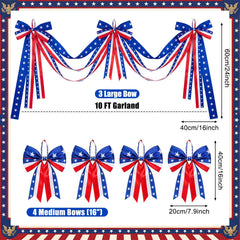 Knitgrip bow close-up showing durable fabric and vibrant color
