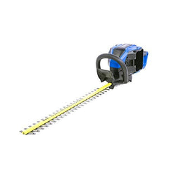 Kobalt 80V hedge trimmer front view showing blade and handle for precise trimming