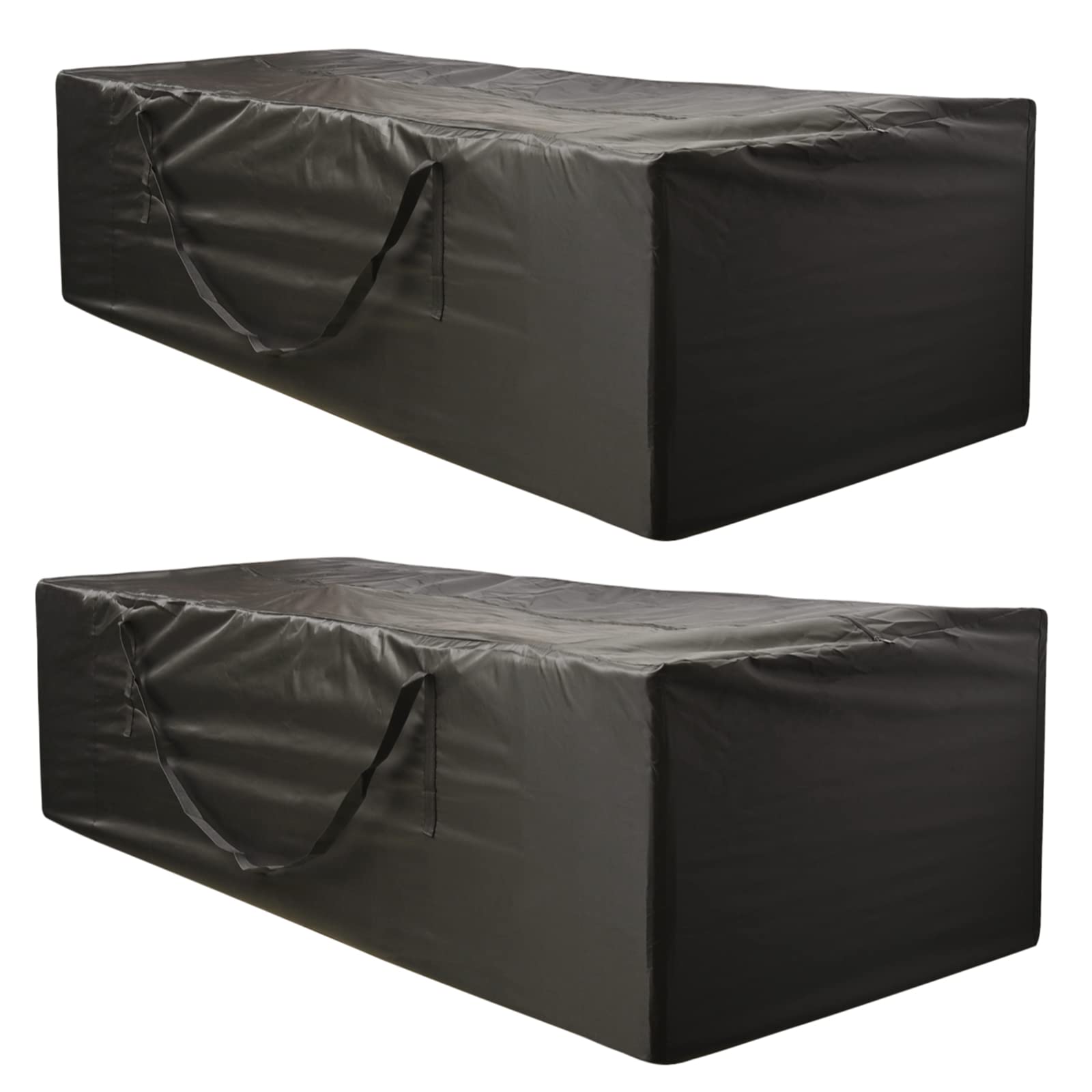KOCKABC front view of two 68-inch storage bags protecting cushions
