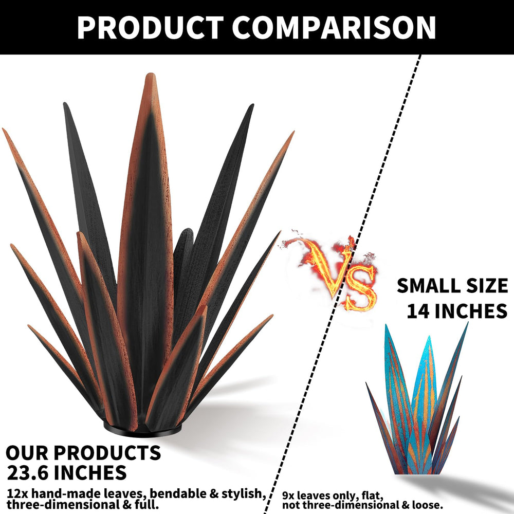KODIBO agave in garden setting adding desert style and year-round interest