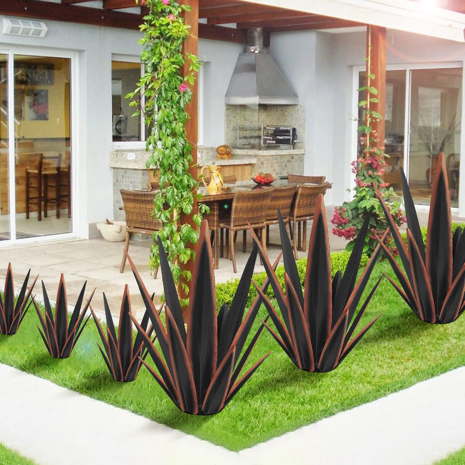 KODIBO side silhouette showing sturdy structure and architectural outdoor accent