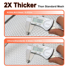 Kodilin spark screen detachable handle inserted for safe removal