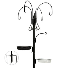 Kodope front view of assembled pole showing stable five-hook layout and visibility benefit