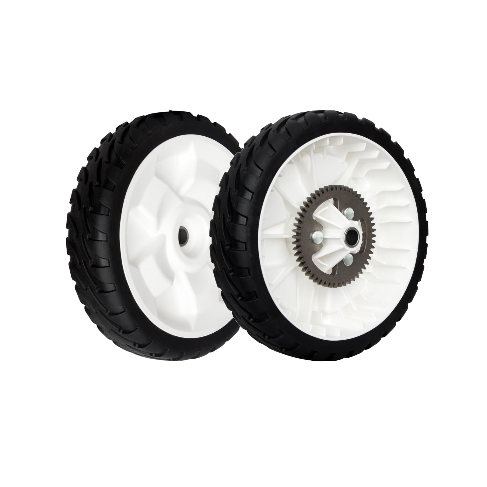 KOFINAM front view of replacement wheel assembly showing fit and form, restores traction