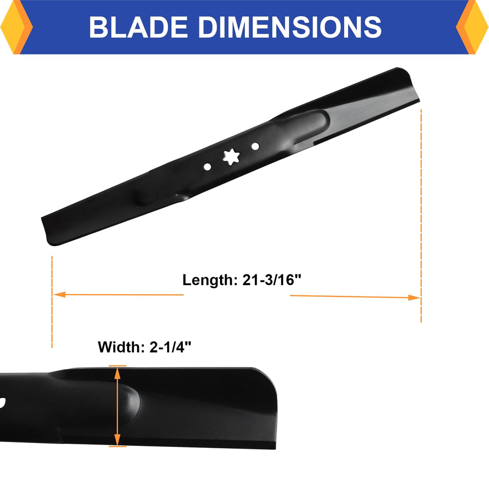 KOFINAM blade beside ruler to show 21-3/16 inch length accuracy