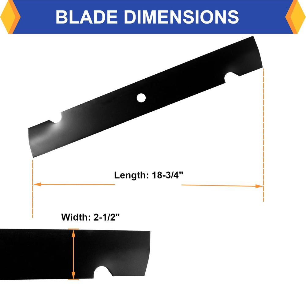 KOFINAM three blades laid flat showing full set for quick replacement