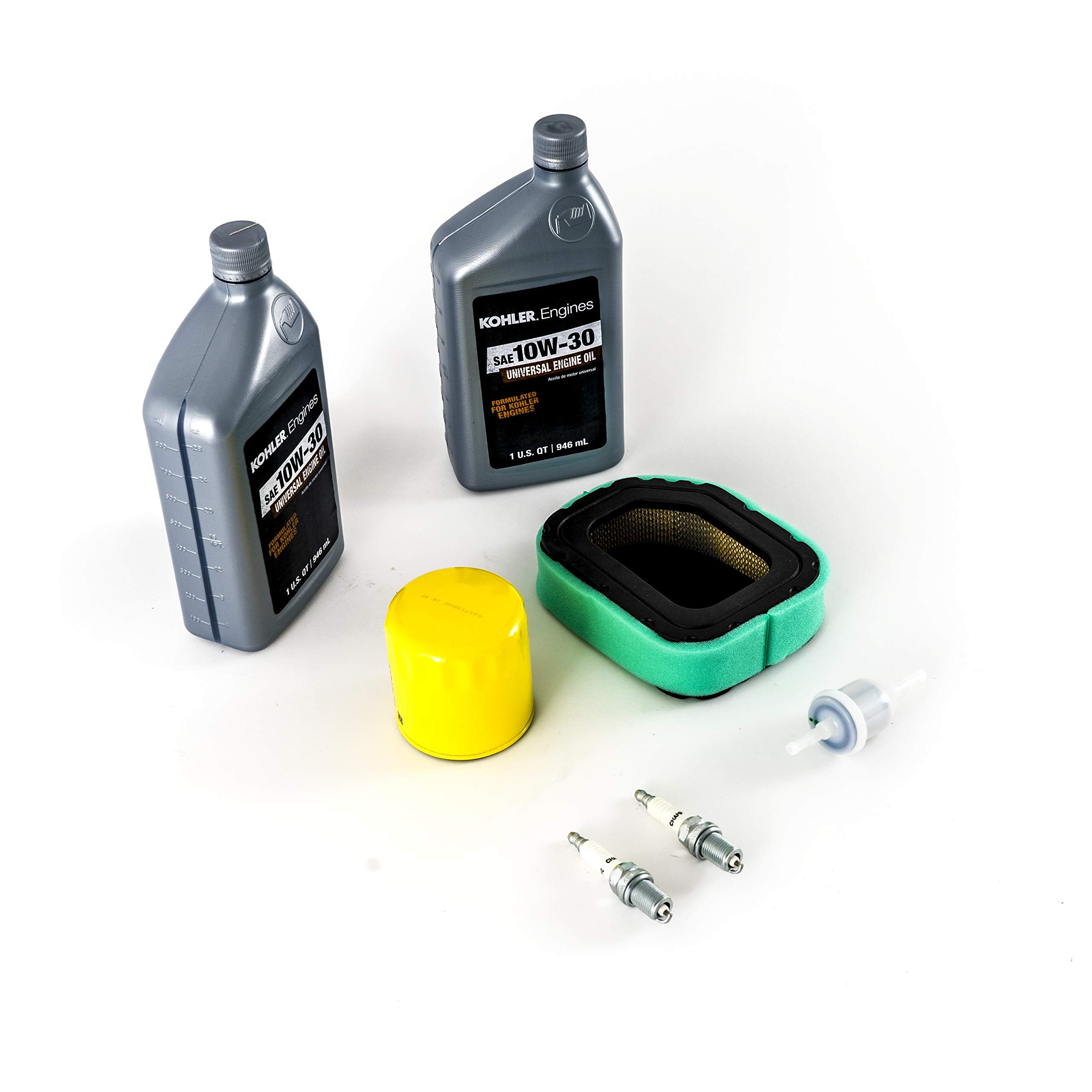 Kohler air filter close-up highlighting pleats and seal for improved engine protection