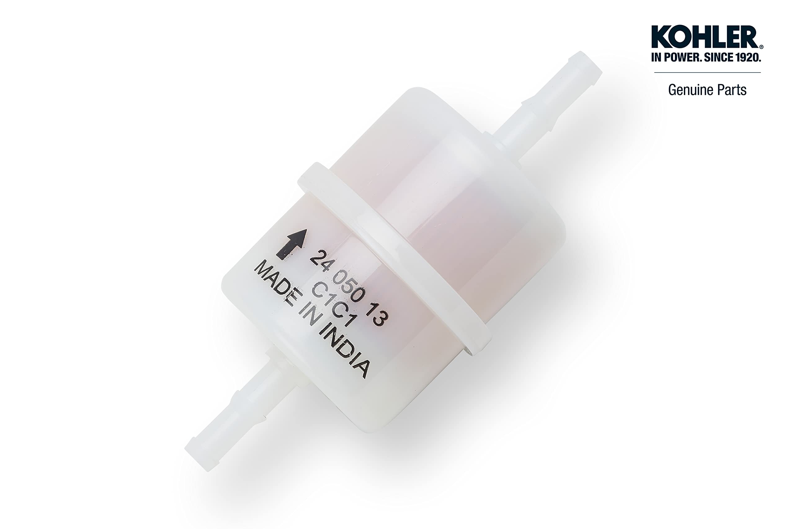 Kohler air filter detail highlighting filtration surface for engine protection