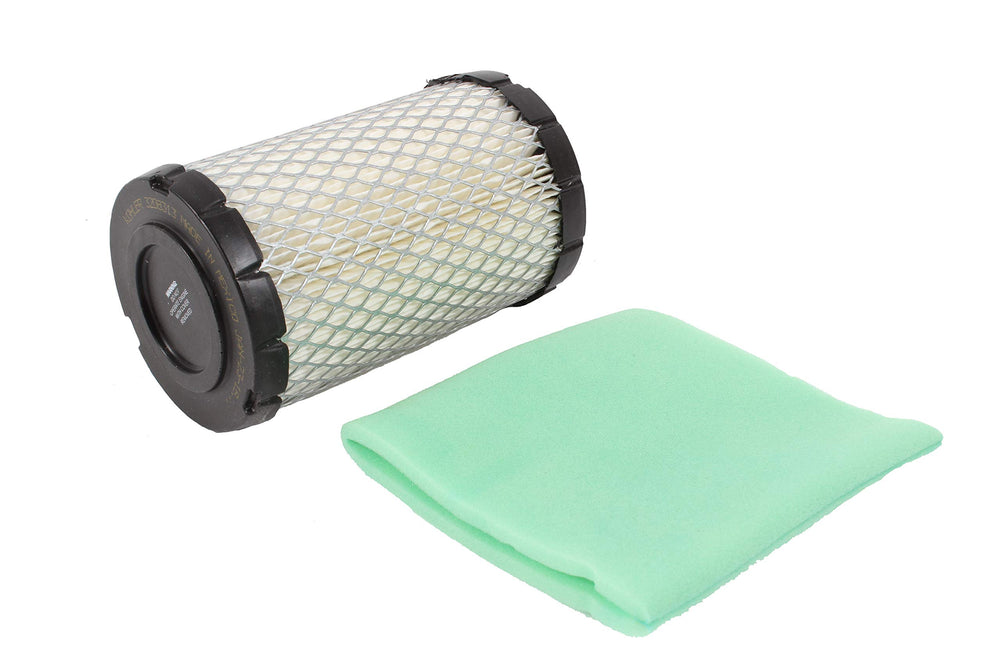 Kohler filter installed on engine airbox demonstrating easy OEM fit and secure seal