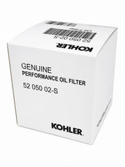 Kohler oil filter next to ruler for size comparison to confirm correct dimensions