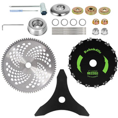 Kohnkdllc front view of full blade kit showing organized contents and versatility