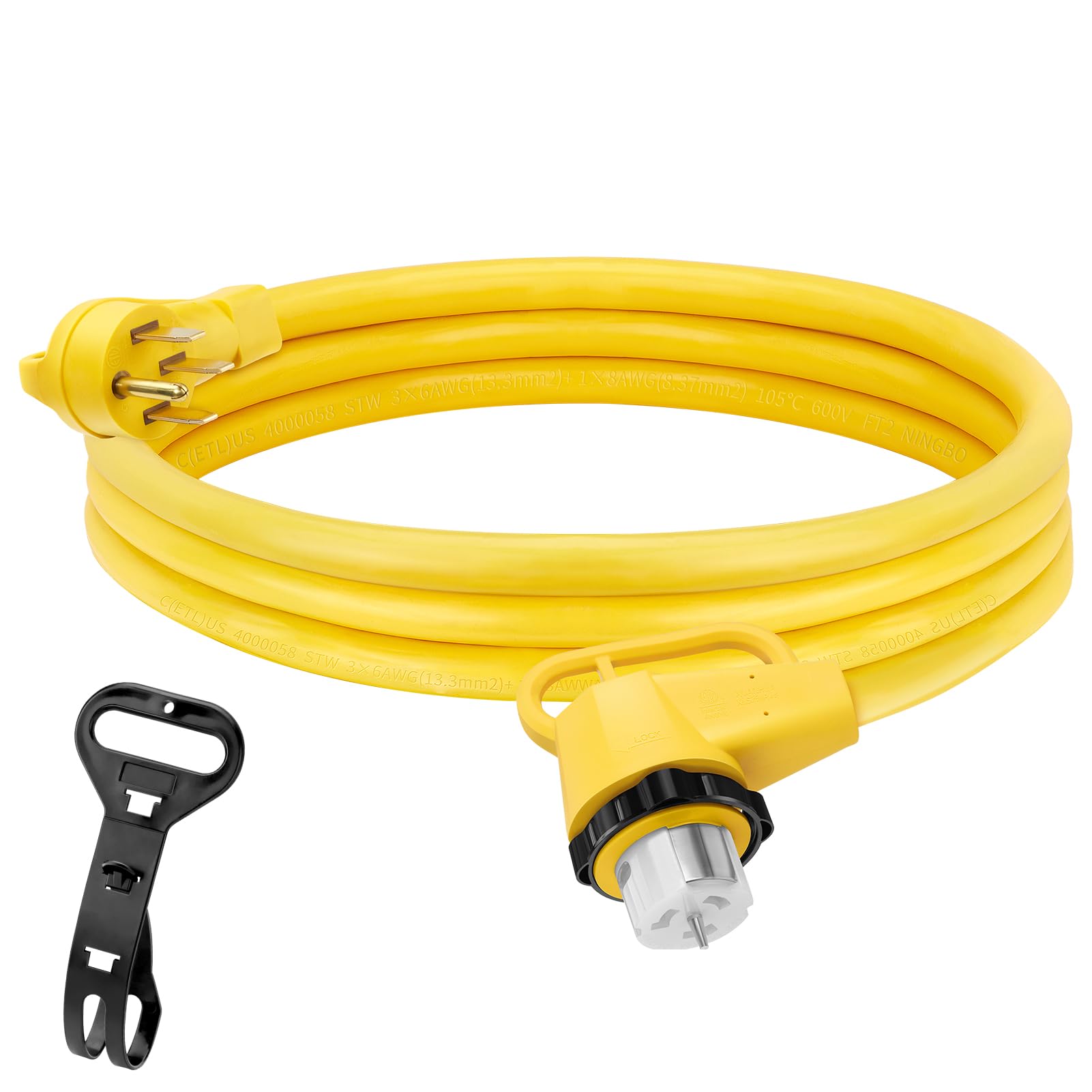 Kohree weather‑resistant plug closeup highlighting outdoor protection