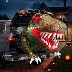 KOITHE dinosaur front view showing bold design and yard impact
