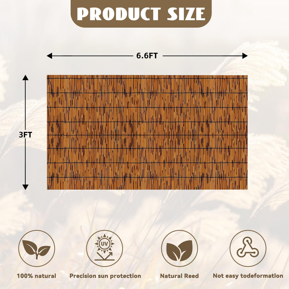 KOIUEYW close up of polished reed texture highlighting smooth finish and safe handling
