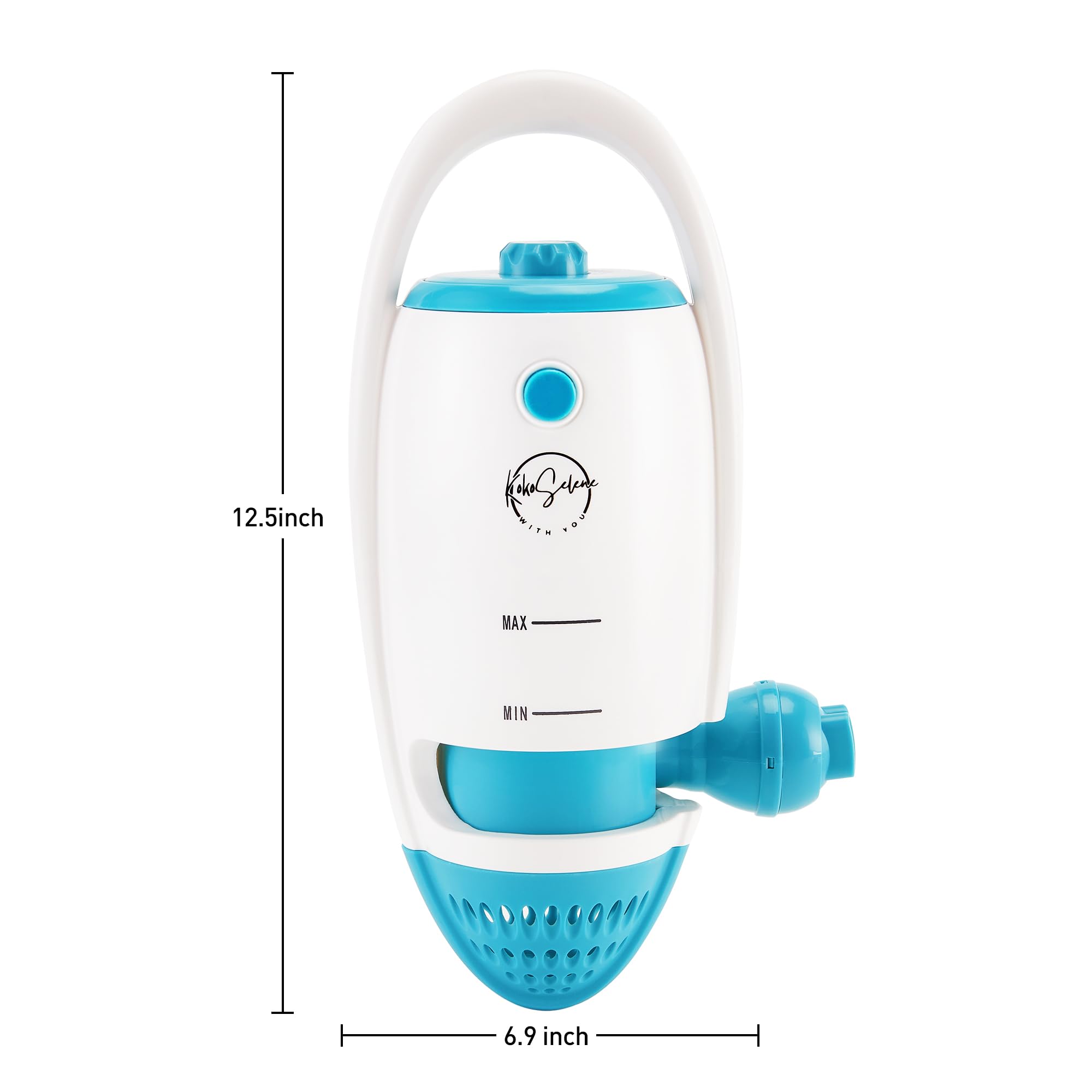 KokoSelene packaging with ETL adapter illustrating included cord and safe power setup