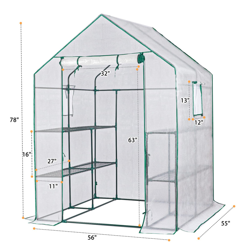 KOKSRY steel connectors and ground nails for stable outdoor installation