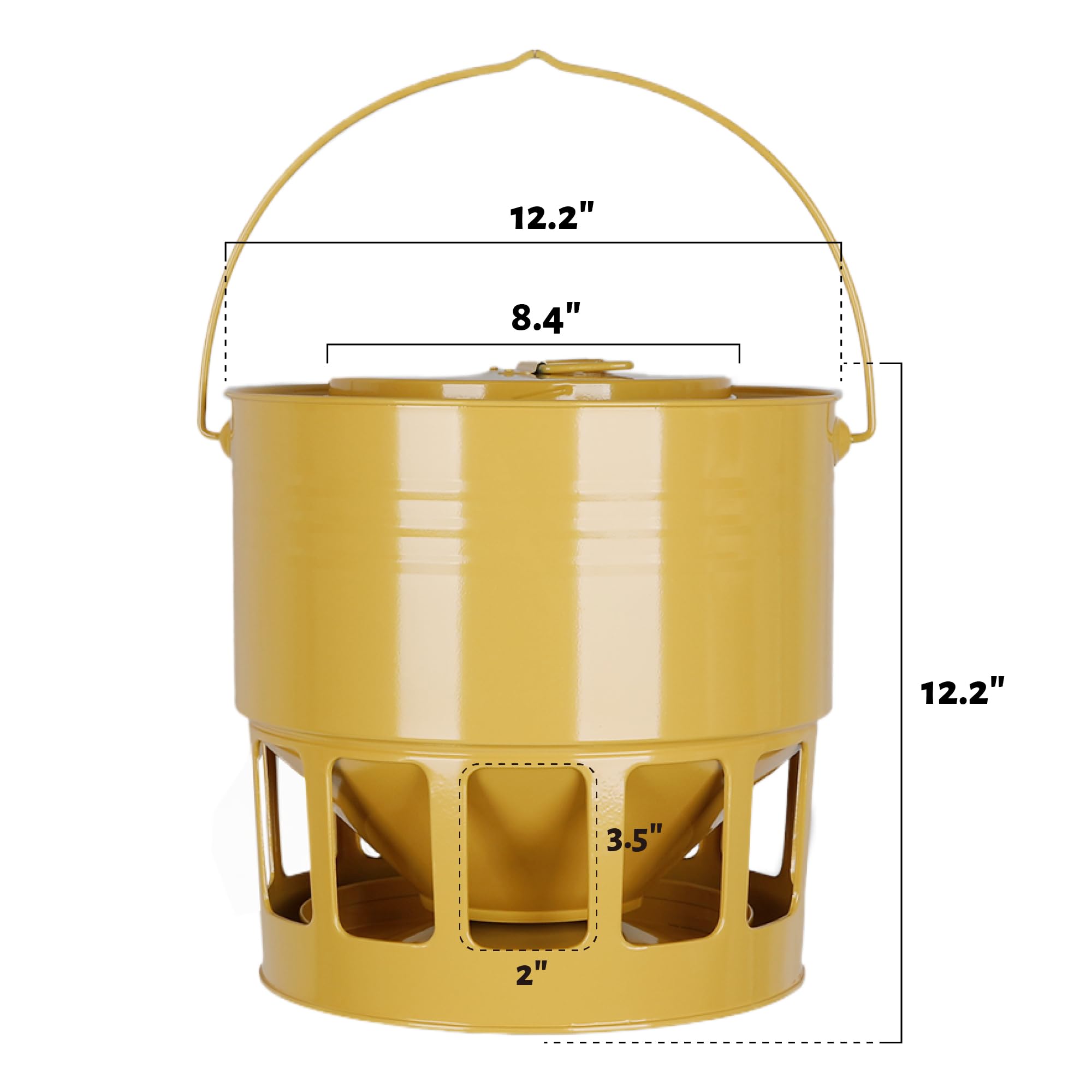KOL side profile showing port spacing for simultaneous feeding advantage