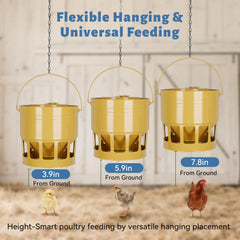 KOL wide-mouth top open for fast mess-free refilling and easy maintenance
