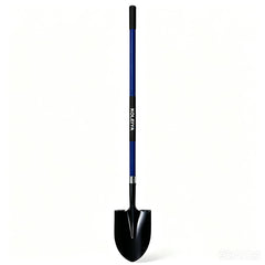 KOLEIYA shovel front view showing sturdy blade and full length for strong digging