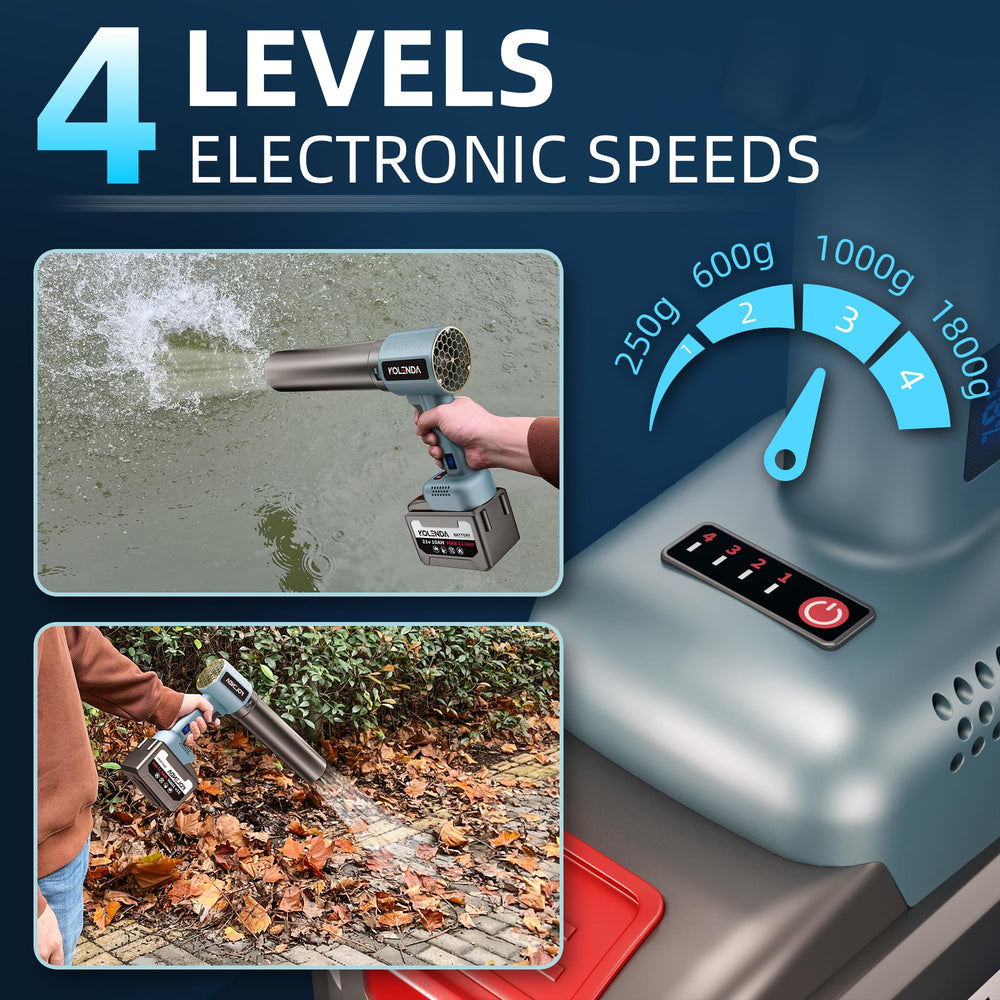 KOLENDA blower drying a car for streak-free finish and water removal benefit