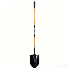 KOLEIYA front view of full 57-inch shovel showing build and finish benefit
