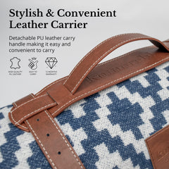 Komorebi waterproof backing close-up blocking moisture on ground