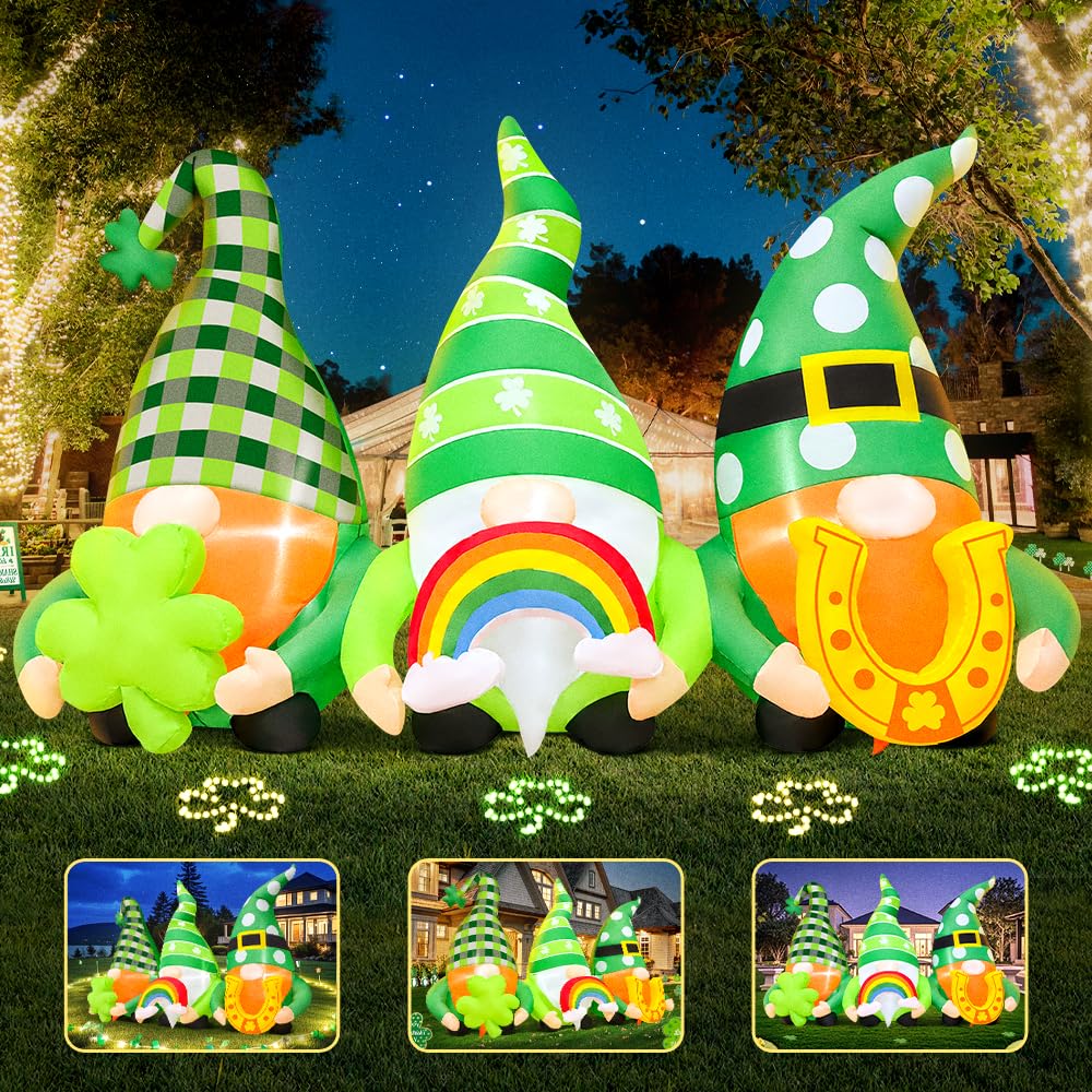 KOOY inflatable lit at night creating warm illuminated holiday atmosphere