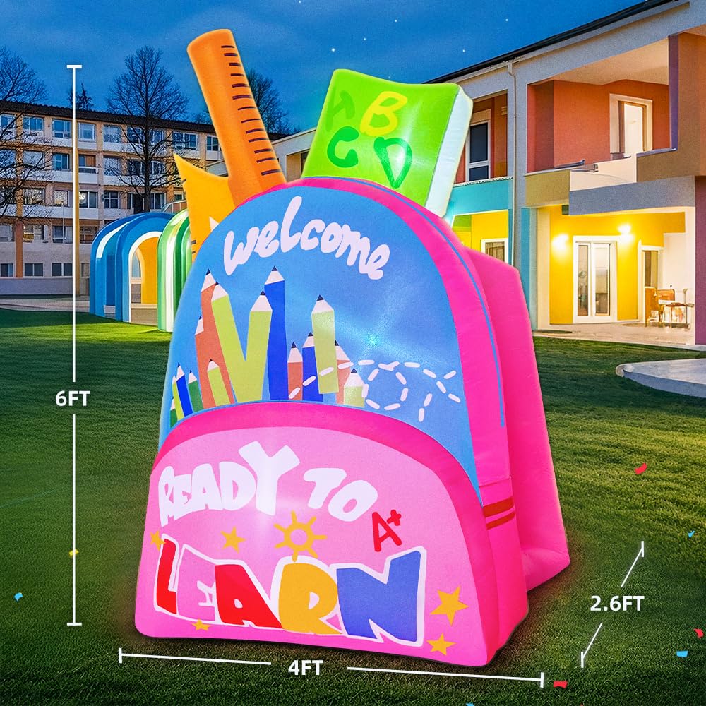 KOOY inflatable used as a photo backdrop with children posing for memorable pictures