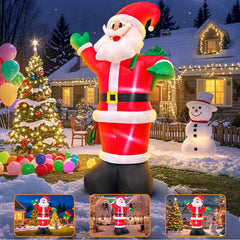 KOOY Santa gift bag detail showing roomy design for holiday look