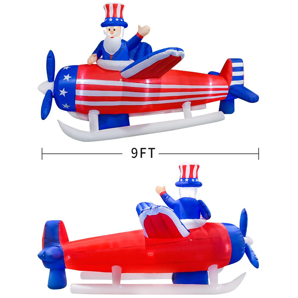 KOOY inflatable next to adult for size comparison and easy handling