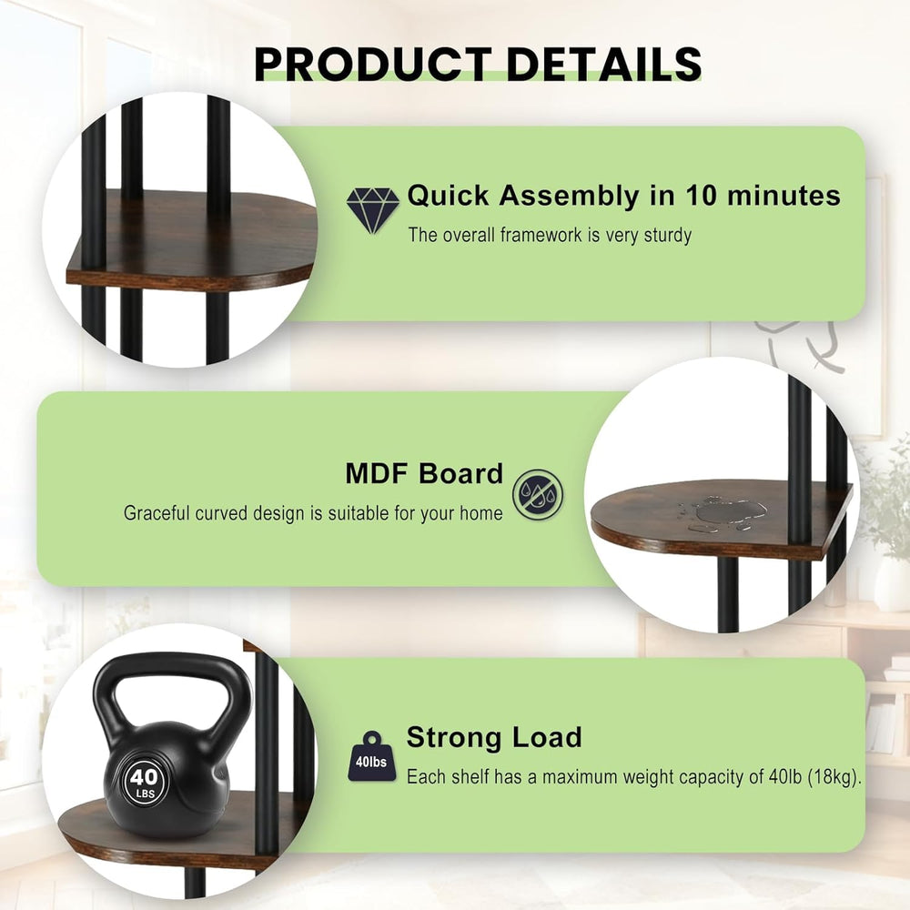 Korrie Home metal feet with anti-slip pads protecting floors and improving stability