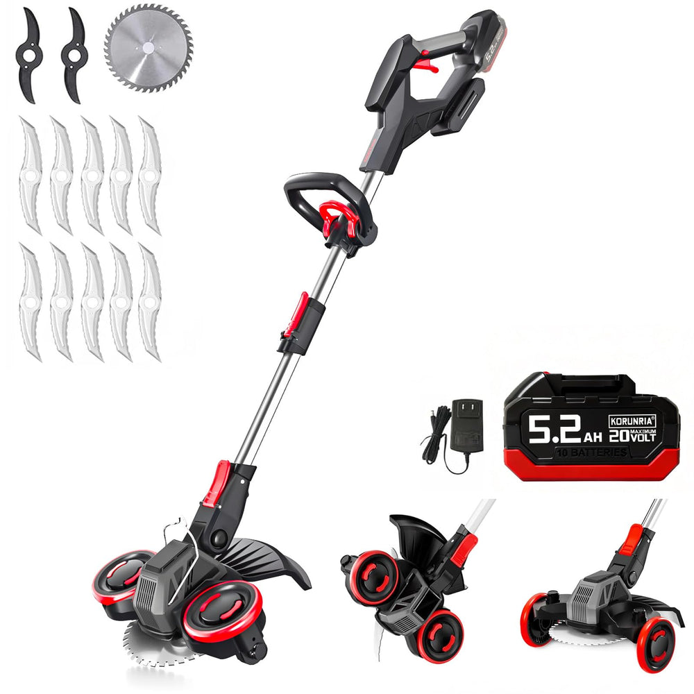 Korunria K&GO Force front view showing wheeled base and shaft, easy maneuvering benefit