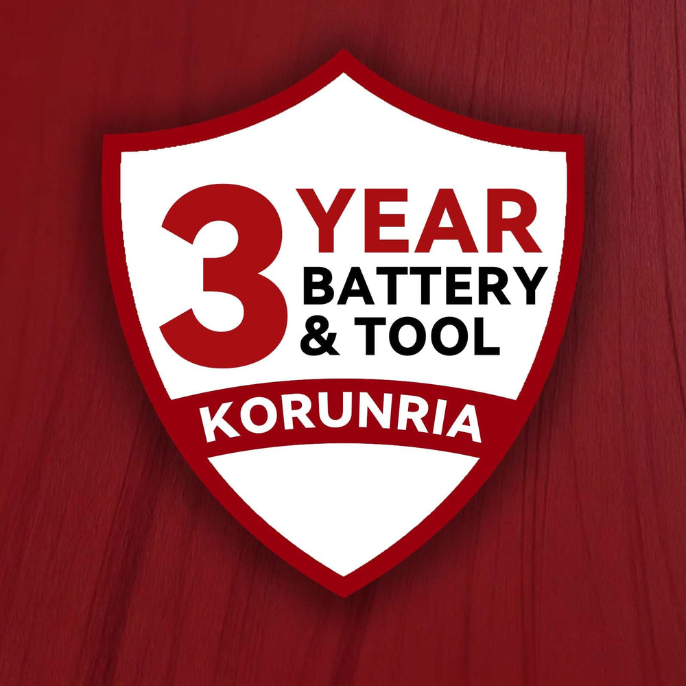 Korunria handle and controls detail, ergonomic grip and easy mode switching benefit