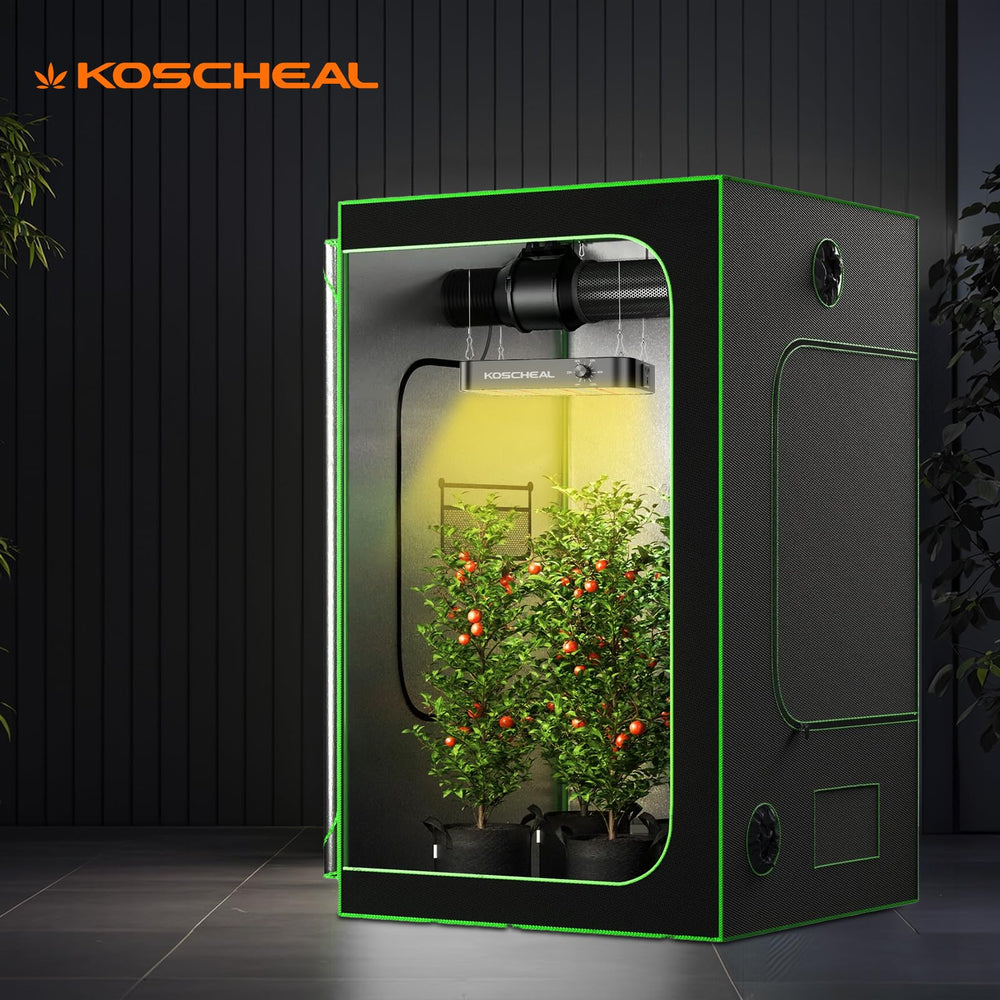 KOSCHEAL KC800 over kitchen herbs illustrating compact indoor garden benefits