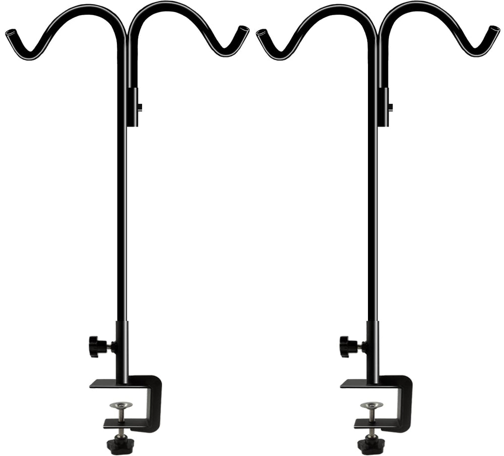 Koutemie front view clamped on rail showing stable hanging solution