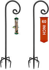 Koutemie front view of two assembled hooks shows sturdy outdoor hanging