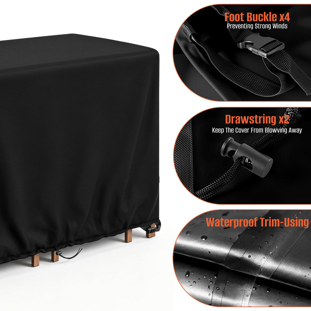Kovshuiwe cover shown next to chair for size and scale comparison