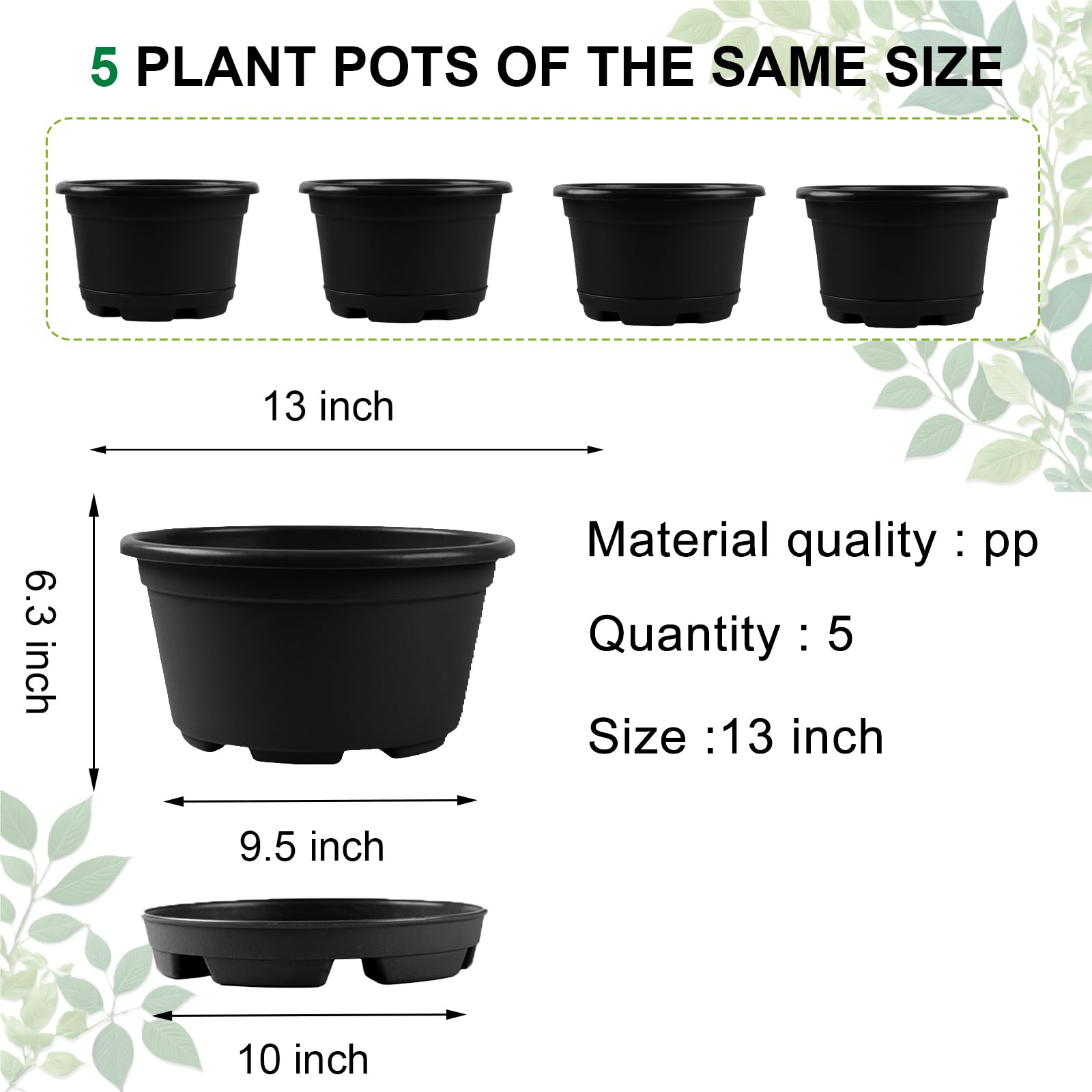 KPUVX drainage hole with removable plug ensures proper watering