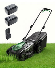 KraftSense front view of mower showing 18-inch deck and compact design benefit
