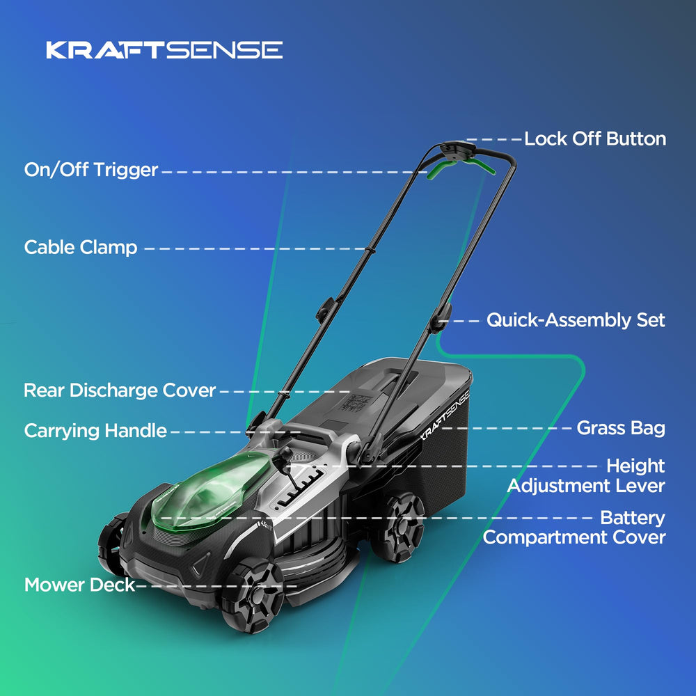 KraftSense packaged contents with charger and batteries for ready-to-use setup