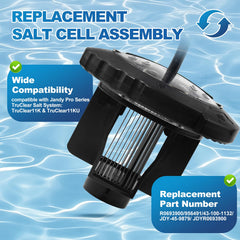 Kregoem cell installed in Jandy TruClear demonstrating restored chlorination function