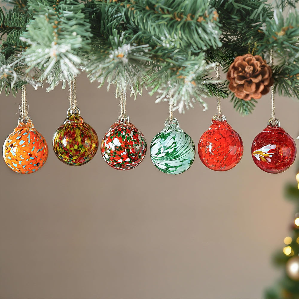 KRISININE table styling with ornaments adding festive ambiance to dining and events